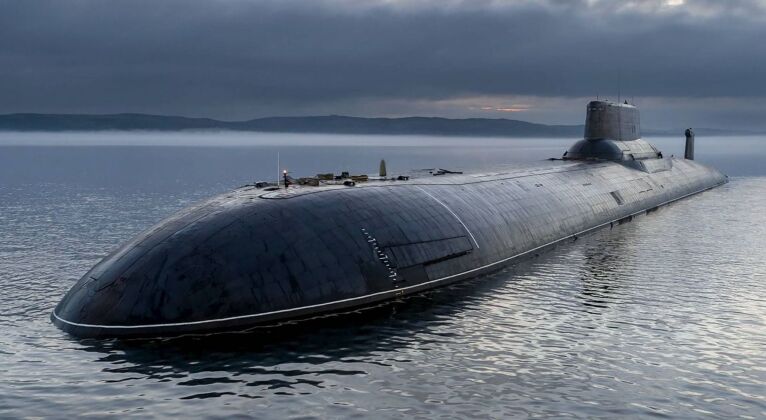 Russia's Typhoon Mega Submarine is Over Fifteen Times the Size of a Regular Submersible Ship